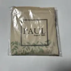 PAUL 折りたたみエコバッグ ベージュ