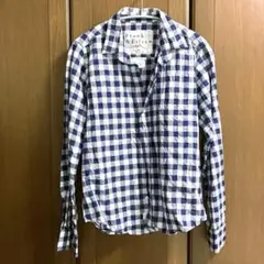 フランクアンドアイリーン Barry ギンガムチェック シャツ XS