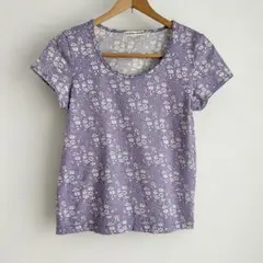 リバティ　カペル　コットン100% Tシャツ