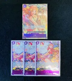 ワンピースカード　THE BEST２ ナミ　パラレル　R 4枚　まとめ売りセット