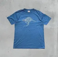 ヴィンテージT Oz Designs 地図デザイン Tシャツ Lサイズ　アニマル