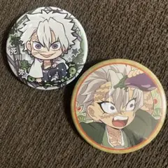 鬼滅の刃 不死川実弥 缶バッジ ばんちょうこう お正月 セット アニメ 映画
