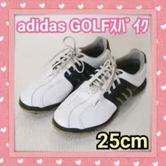 【adidas】アディダス ゴルフシューズ 紐♥️25cm スパイクtype