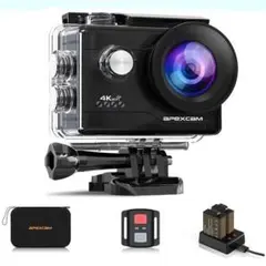 ♤ アクションカメラ 4K 2000万画素 SONYセンサー Wi-Fi 防水