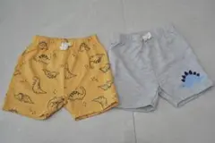 Pekkle 恐竜柄パンツ 18M 2点セット