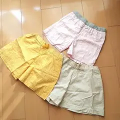 ボトムス 女の子 3点セット ユニクロ ジャンクストアー