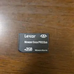 LEXAR SDカード　2GB　PSP メモリースティック