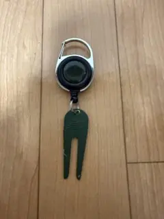ニューバランスゴルフグリーンフォークカーキ リール付きグリーンフォーク　希少