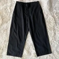 JOHNBULL ジョンブル ワイド パンツ イージー ドローコード 黒 L