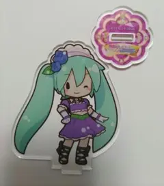 セガラッキーくじ C賞 アクリルスタンド 初音ミク キラリンパープル