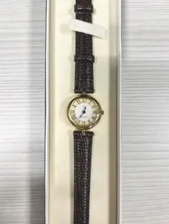 【新品】MIKIMOTO 限定版 アナログ時計 ブラウン