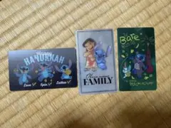 リロ&スティッチ カード 3枚セット ディズニー コレクション スクランプ