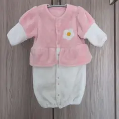 フリース ツーウェイ・ドレスオール 50-60cm