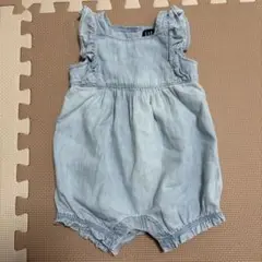 GAP DENIM ギャップデニム　ロンパース　12-18