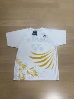 YONEX バドミントンウェア 日本代表 M 白