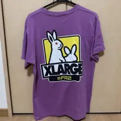XLARGE #FR2 パープル Tシャツ