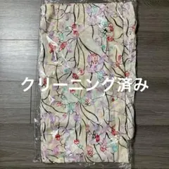 【クリーニング済】花柄　浴衣　ピンク
