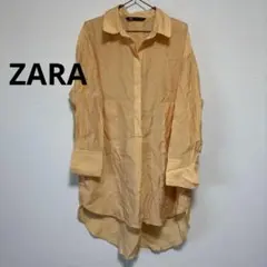 【美品】ZARA オーバーサイズ シャツ