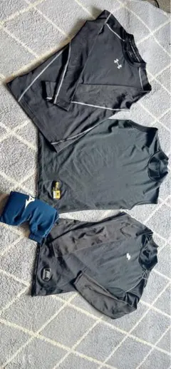 Under Armour 長袖スポーツウェア 3点セット　ニーパッドおまけ