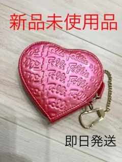 【新品・未使用品】フォリフォリ ハート型 コインケース