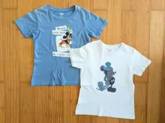Disney　UNIQLO　UT　半袖　Tシャツ 2枚セット 120　まとめ売り