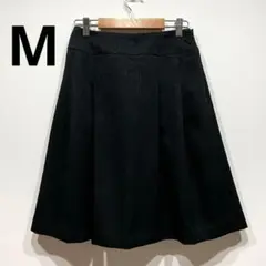 【極美品】フレアスカート　M ブラック　キラキラ　可愛い　美人　大人っぽい