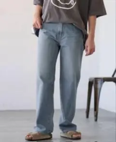 FRAMeWORK/DENIMスリムストレートレッグパンツ/38