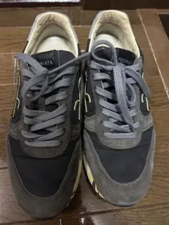 PREMIATA スニーカー ブラック グレー イエロー