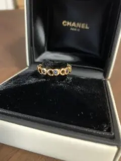 CHANEL cocoリング #10 18k サファイア
