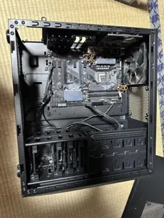 ジャンク扱いGALLERIA ブラックATX PCケース
