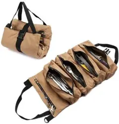 ATELIER CHERRY×JENE CHOPPERSツールロール　ハーレー ATELIER CHERRY/アトリエチェリー】「Leather Tool Roll/レザー