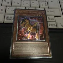 遊戯王　英語　エヴォルダーケラト　レリーフ