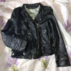 ヴィンテージゴールデングースライダースジャケットレザー
