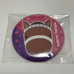 ＤＭＭ　スクラッチ　サラブレッドコレクション　缶バッジ　ナリタタイシン