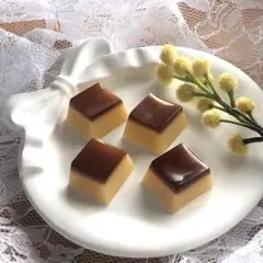 【プリン】キーキャップ 4こセットハンドメイド ゲーミングキーボード用