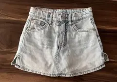 ZARA kids デニムスカート風ショートパンツ　134サイズ