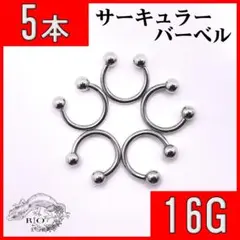 【即発送】サーキュラーバーベル　ヘリックス　イヤーロブ　ボディピアス