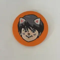 清水エスパルス　シークレット刺繍缶バッジ　松崎快選手