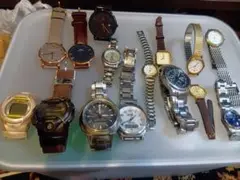 ジャンク腕時計　　15個　CASIO　SEIKO　BABY-G他