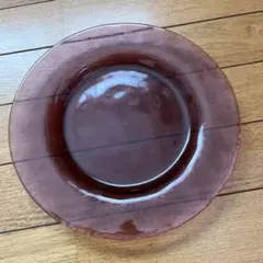 ガラス皿　ハンドメイド