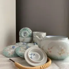 有田焼 兼山作 急須 湯呑み 湯呑 焼物 陶器