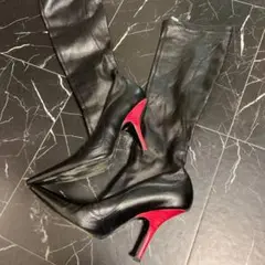 名古屋高島屋 12万円で購入 CASADEI ロングブーツ 黒
