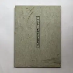 田上菊舎　東海道五十余駅画賛　図録　水墨画
