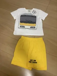 新品 電車 パジャマ 上下セット すずかわあやこ 中央線　総武線 鈴川絢子
