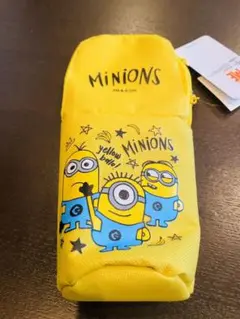 黄色　ミニオンズペンケース