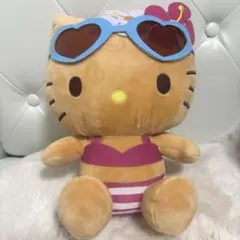 キティちゃん　1番くじ サンリオ　当たりくじ 日焼けキティ ぬいぐるみ