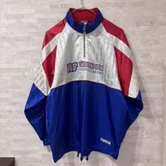 ennerre ハーフジップナイロンジャケット　サッカー　日本製　Mサイズ