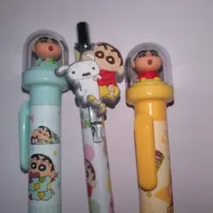 クレヨンしんちゃんボールペン　３本セット