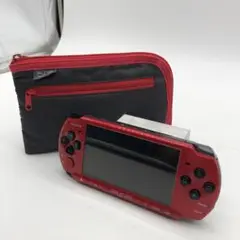 【美品】プレイステーションポータブル　PSP-3000 　レッド　SONY　H