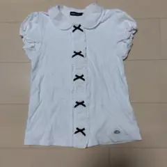 べべ☆Tシャツ素材のブラウス☆140